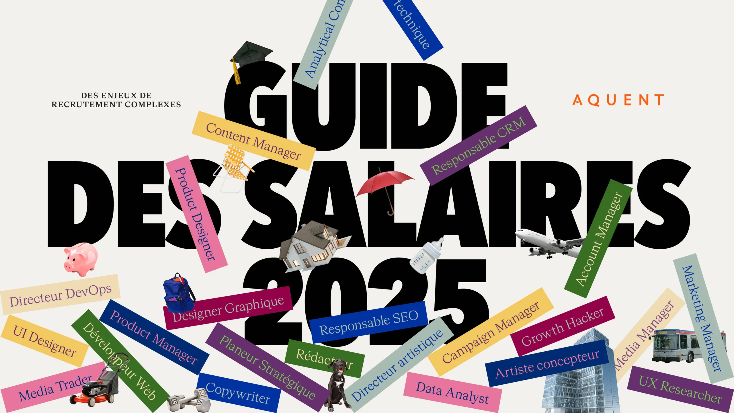 Aquent France 2025 Salary Guide cover